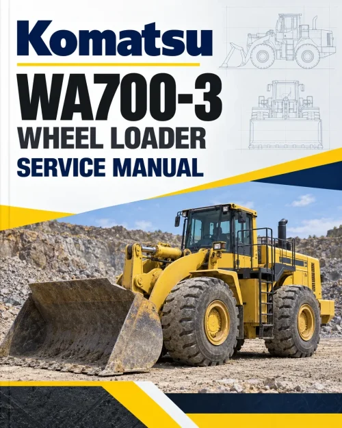 Komatsu WA700-3 Wheel Loader Service Manual Komatsu WA700-3 Wheel Loader Service Manual