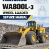 Komatsu WA800L-3 Wheel Loader Service Manual Komatsu WA800L-3 Wheel Loader Service Manual