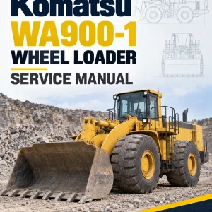 Komatsu WA900-1 Wheel Loader Service Manual Komatsu WA900-1 Wheel Loader Service Manual
