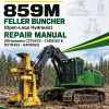John Deere 859M Feller Buncher (Open-Loop Hydraulic) Repair Manual (SN between C270423 - C409162 & D270423 - D409162) John Deere 859M Feller Buncher (Open-Loop Hydraulic) Repair Manual (SN between C270423 - C409162 & D270423 - D409162)