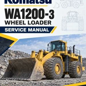Komatsu WA1200-3 Wheel Loader Service Manual