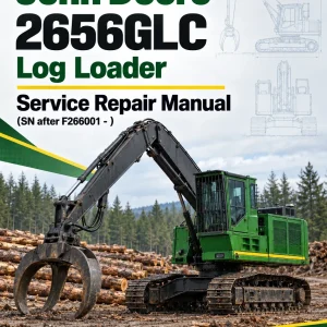 John Deere 2656GLC Log Loader Service Repair Manual (SN after F266001 - )