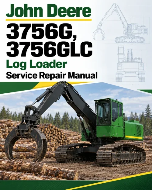 John Deere 3756G, 3756GLC Log Loader Service Repair Manual (SN after F376001 - ) John Deere 3756G, 3756GLC Log Loader Service Repair Manual (SN after F376001 - )