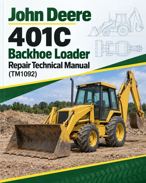 John Deere 401C Backhoe Loader Repair Technical Manual (TM1092) John Deere 401C Backhoe Loader Repair Technical Manual (TM1092)