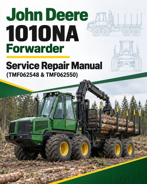 John Deere 1010NA Forwarder Service Repair Manual (TMF062548 & TMF062550) John Deere 1010NA Forwarder Service Repair Manual (TMF062548 & TMF062550)