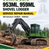 John Deere 953ML, 959ML Shovel Logger Service Repair Manual (SN between 343824 - 409162)