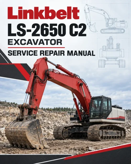 Linkbelt LS-2650 C2 Excavator Service Repair Manual