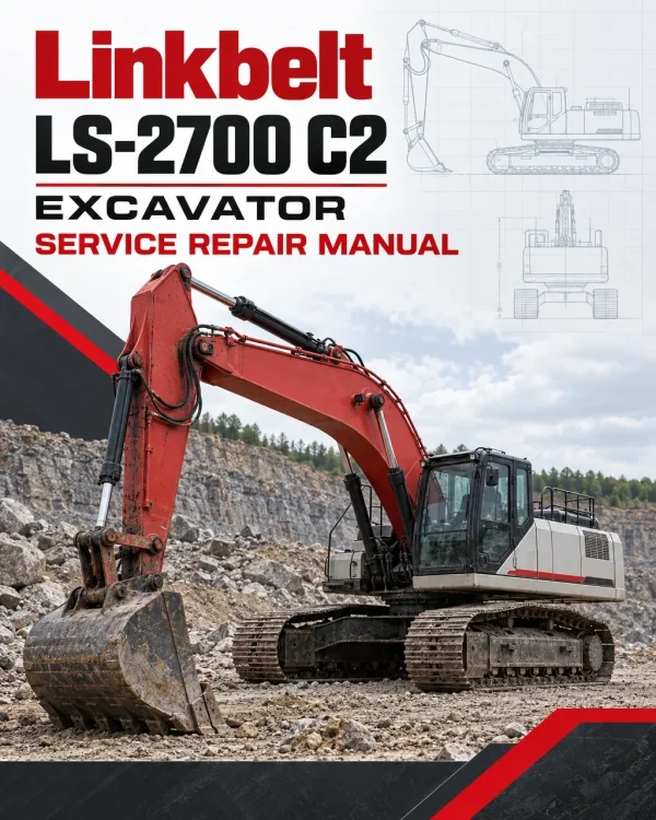 Linkbelt LS-2700 C2 Excavator Service Repair Manual