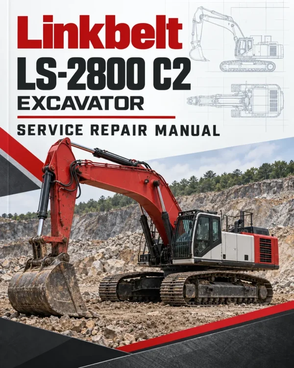 Linkbelt LS-2800 C2 Excavator Service Repair Manual