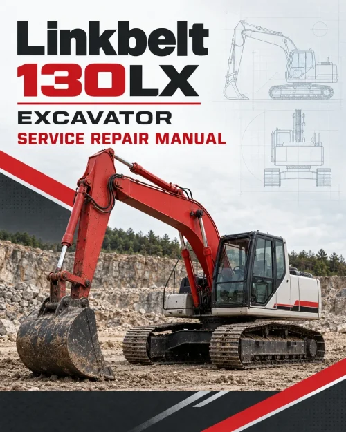 Linkbelt 130LX Excavator Service Repair Manual