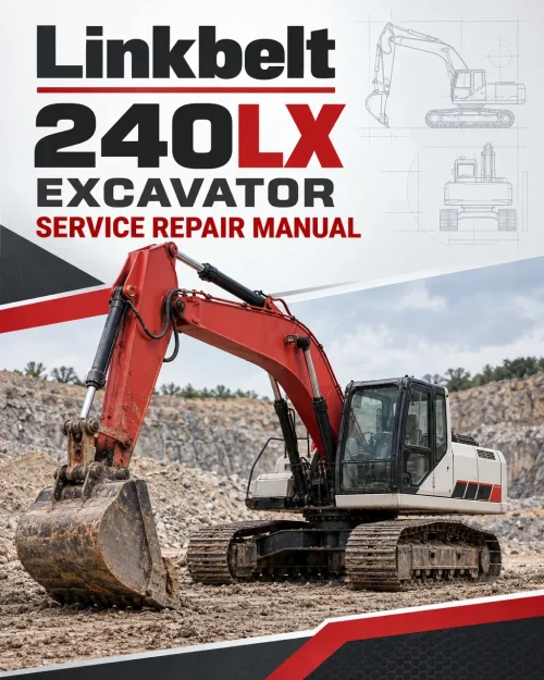 Linkbelt 240LX Excavator Service Repair Manual
