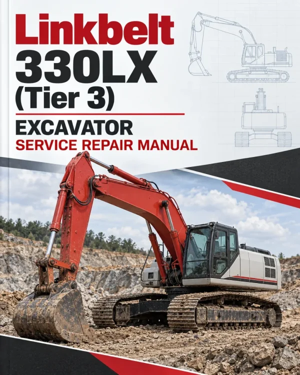 Linkbelt 330LX (Tier 3) Excavator Service Repair Manual Linkbelt 330LX (Tier 3) Excavator Service Repair Manual