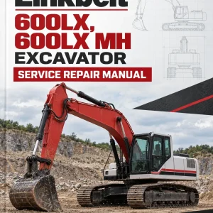 Linkbelt 600LX, 600LX MH Excavator Service Repair Manual