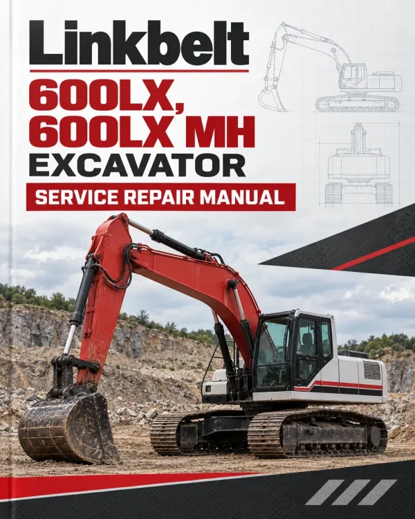 Linkbelt 600LX, 600LX MH Excavator Service Repair Manual Linkbelt 600LX, 600LX MH Excavator Service Repair Manual