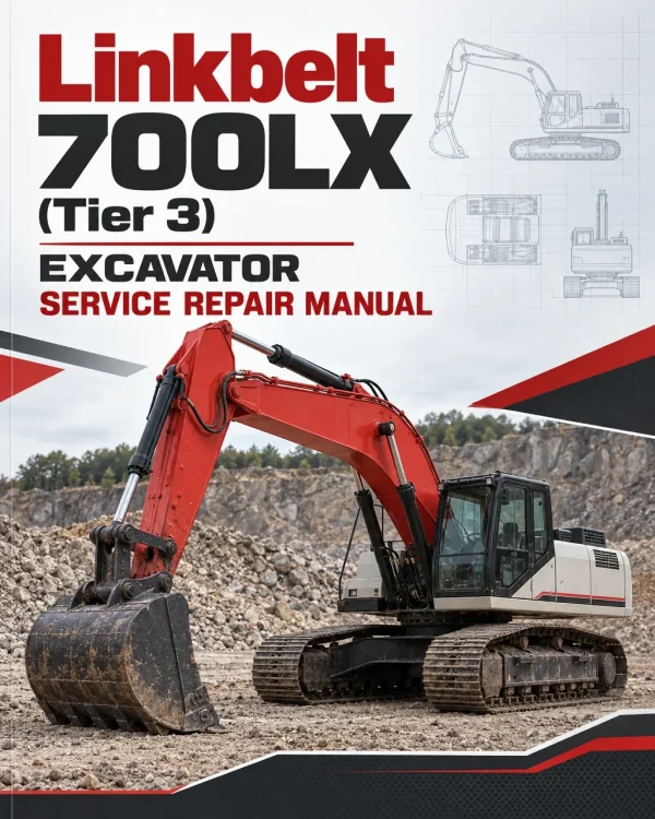 Linkbelt 700LX (Tier 3) Excavator Service Repair Manual Linkbelt 700LX (Tier 3) Excavator Service Repair Manual