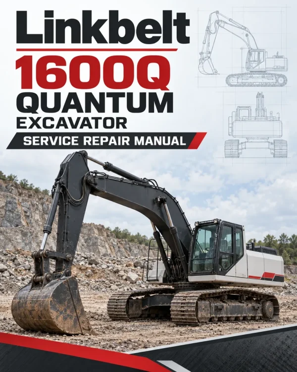 Linkbelt 1600Q Quantum Excavator Service Repair Manual Linkbelt 1600Q Quantum Excavator Service Repair Manual