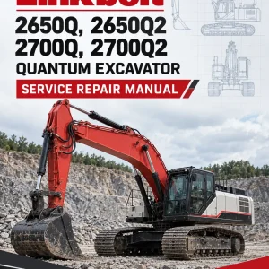 Linkbelt 2650Q, 2650Q2, 2700Q, 2700Q2 Quantum Excavator Service Repair Manual Linkbelt 2650Q, 2650Q2, 2700Q, 2700Q2 Quantum Excavator Service Repair Manual