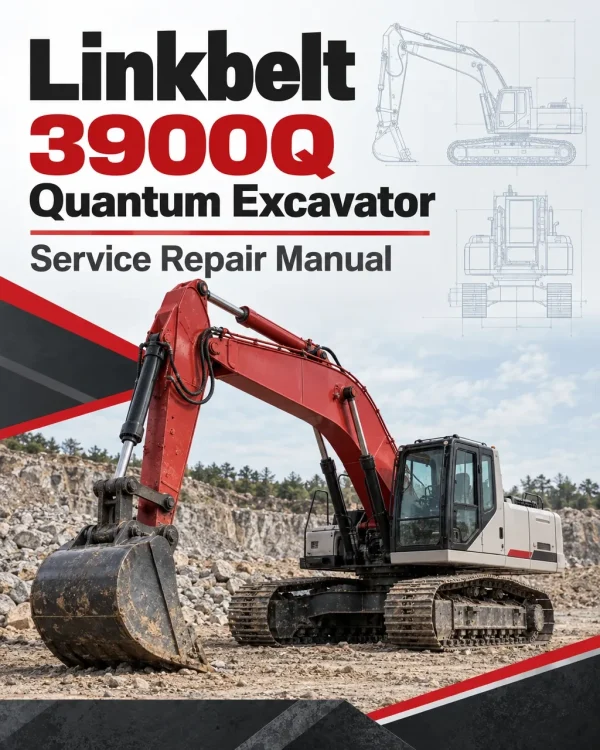 Linkbelt 3900Q Quantum Excavator Service Repair Manual Linkbelt 3900Q Quantum Excavator Service Repair Manual