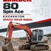 Linkbelt 80 Spin Ace Excavator Service Repair Manual