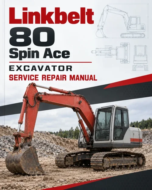 Linkbelt 80 Spin Ace Excavator Service Repair Manual