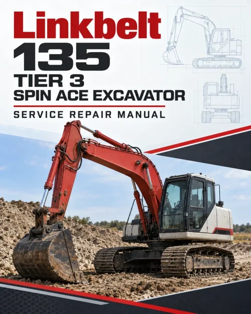 Linkbelt 135 Tier 3 Spin Ace Excavator Service Repair Manual Linkbelt 135 Tier 3 Spin Ace Excavator Service Repair Manual