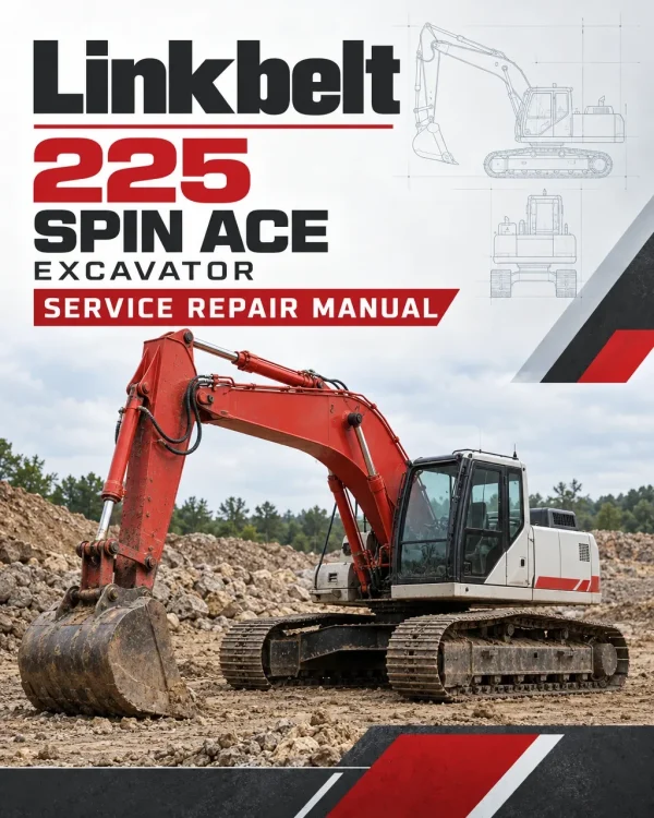 Linkbelt 225 Spin Ace Excavator Service Repair Manual