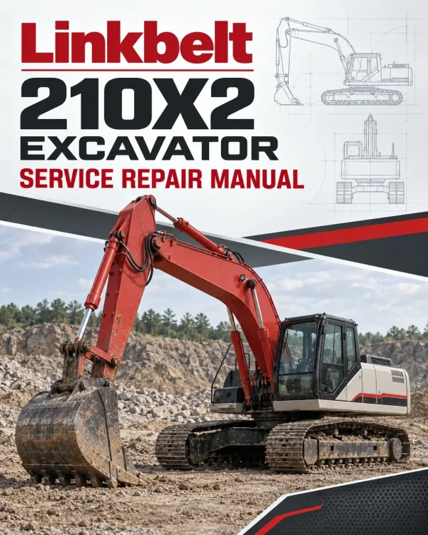Linkbelt 210X2 Excavator Service Repair Manual