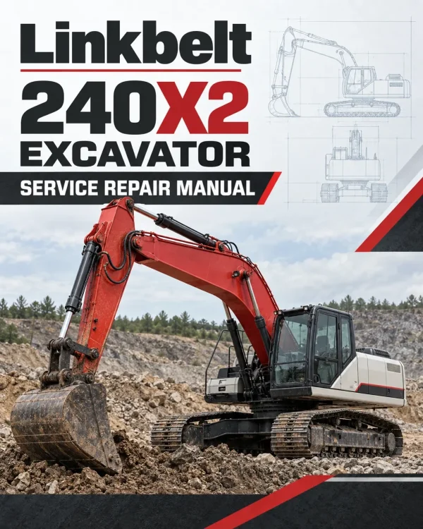 Linkbelt 240X2 Excavator Service Repair Manual Linkbelt 240X2 Excavator Service Repair Manual