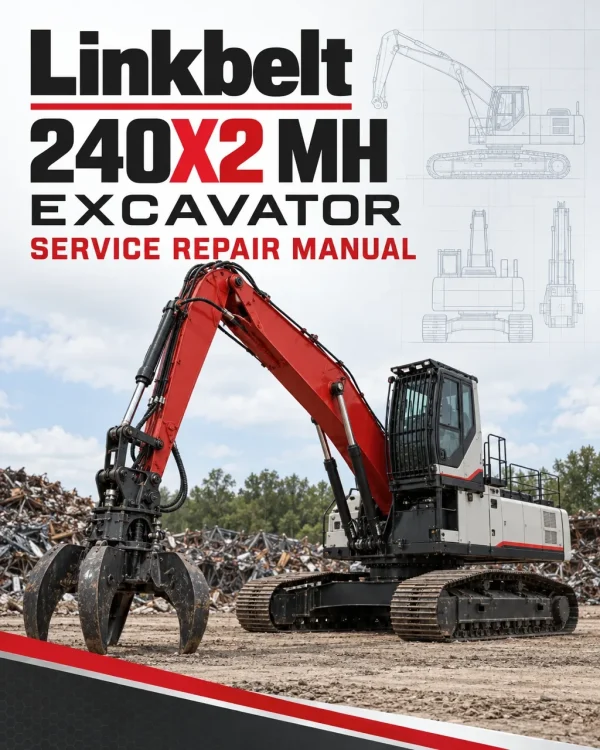 Linkbelt 240X2 MH Excavator Service Repair Manual Linkbelt 240X2 MH Excavator Service Repair Manual