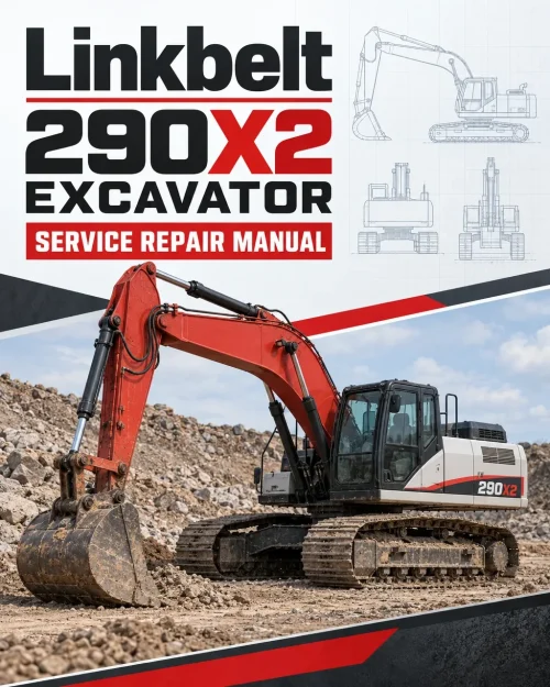 Linkbelt 290X2 Excavator Service Repair Manual Linkbelt 290X2 Excavator Service Repair Manual