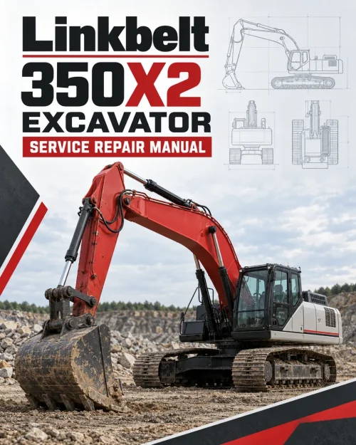 Linkbelt 350X2 Excavator Service Repair Manual Linkbelt 350X2 Excavator Service Repair Manual