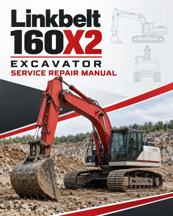 Linkbelt 160X2 Excavator Service Repair Manual Linkbelt 160X2 Excavator Service Repair Manual