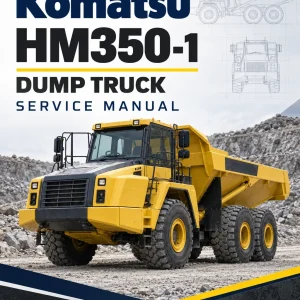 Komatsu HM350-1 Dump Truck Service Manual