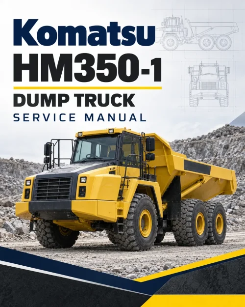 Komatsu HM350-1 Dump Truck Service Manual Komatsu HM350-1 Dump Truck Service Manual
