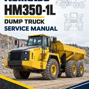 Komatsu HM350-1L Dump Truck Service Manual