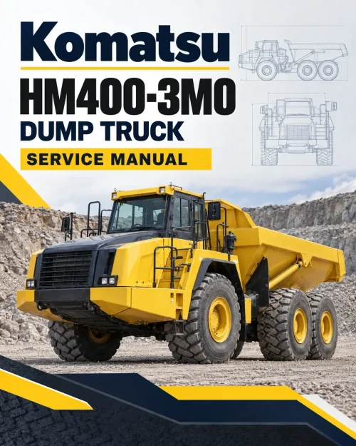 Komatsu HM400-3M0 Dump Truck Service Manual Komatsu HM400-3M0 Dump Truck Service Manual