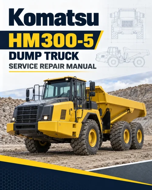 Komatsu HM300-5 Dump Truck Service Manual Komatsu HM300-5 Dump Truck Service Manual