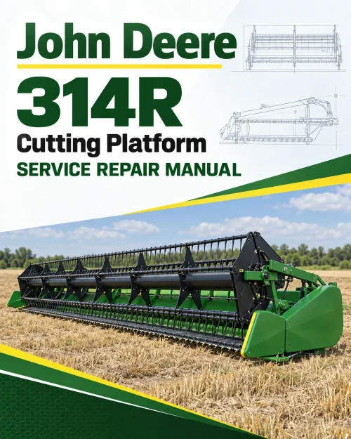 John Deere 314R Cutting Platform Service Repair Manual (TM116919) John Deere 314R Cutting Platform Service Repair Manual (TM116919)