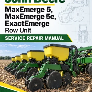 John Deere MaxEmerge 5, MaxEmerge 5e, ExactEmerge Row Unit Service Repair Manual (TM131219) John Deere MaxEmerge 5, MaxEmerge 5e, ExactEmerge Row Unit Service Repair Manual (TM131219)