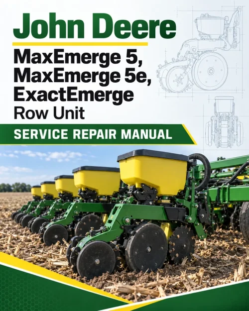 John Deere MaxEmerge 5, MaxEmerge 5e, ExactEmerge Row Unit Service Repair Manual (TM131219)