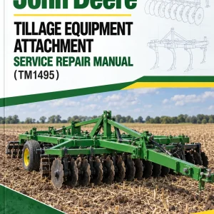 John Deere Tillage Equipment Attachment Service Repair Manual (TM1495) John Deere Tillage Equipment Attachment Service Repair Manual (TM1495)