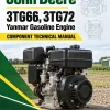 John Deere 3TG66, 3TG72 Yanmar Gasoline Engine Component Technical Manual (CTM12)