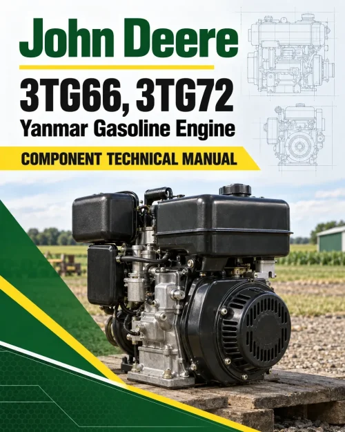 John Deere 3TG66, 3TG72 Yanmar Gasoline Engine Component Technical Manual (CTM12)