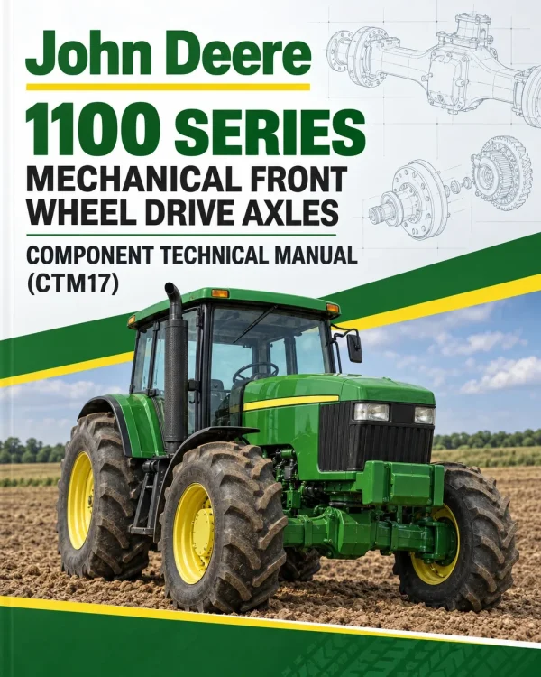 John Deere 1100 Series Mechanical Front Wheel Drive Axles Component Technical Manual (CTM17) John Deere 1100 Series Mechanical Front Wheel Drive Axles Component Technical Manual (CTM17)