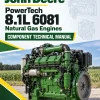 John Deere PowerTech 8.1L 6081 Natural Gas Engines Component Technical Manual (CTM87)