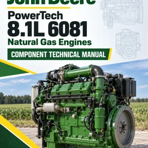 John Deere PowerTech 8.1L 6081 Natural Gas Engines Component Technical Manual (CTM87)