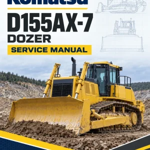 Komatsu D155AX-7 Dozer Service Manual