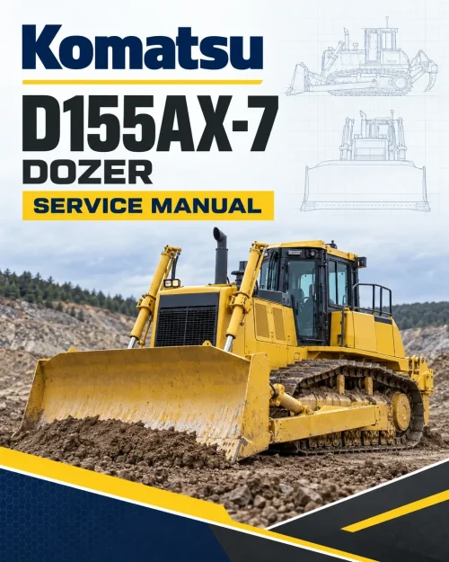 Komatsu D155AX-7 Dozer Service Manual Komatsu D155AX-7 Dozer Service Manual