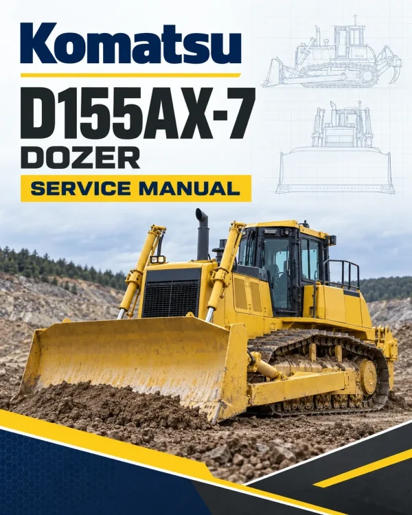 Komatsu D155AX-7 Dozer Service Manual