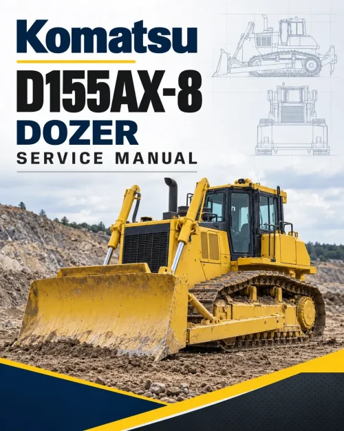 Komatsu D155AX-8 Dozer Service Manual Komatsu D155AX-8 Dozer Service Manual